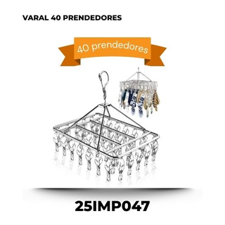 Varal 40 Prendedores
