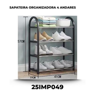 Sapateira organizadora 4 andares