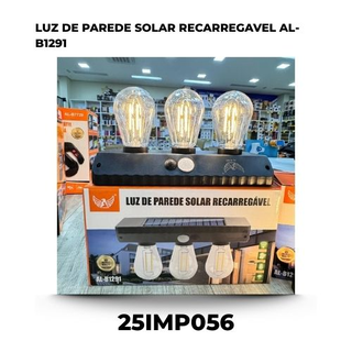Luz de parede solar recarregavel AL- B1291