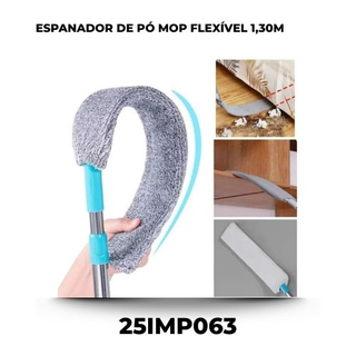 Espanador de Pó Mop Flexível 1,30M
