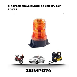 Giroflex Sinalizador De Led 12v 24v Bivolt