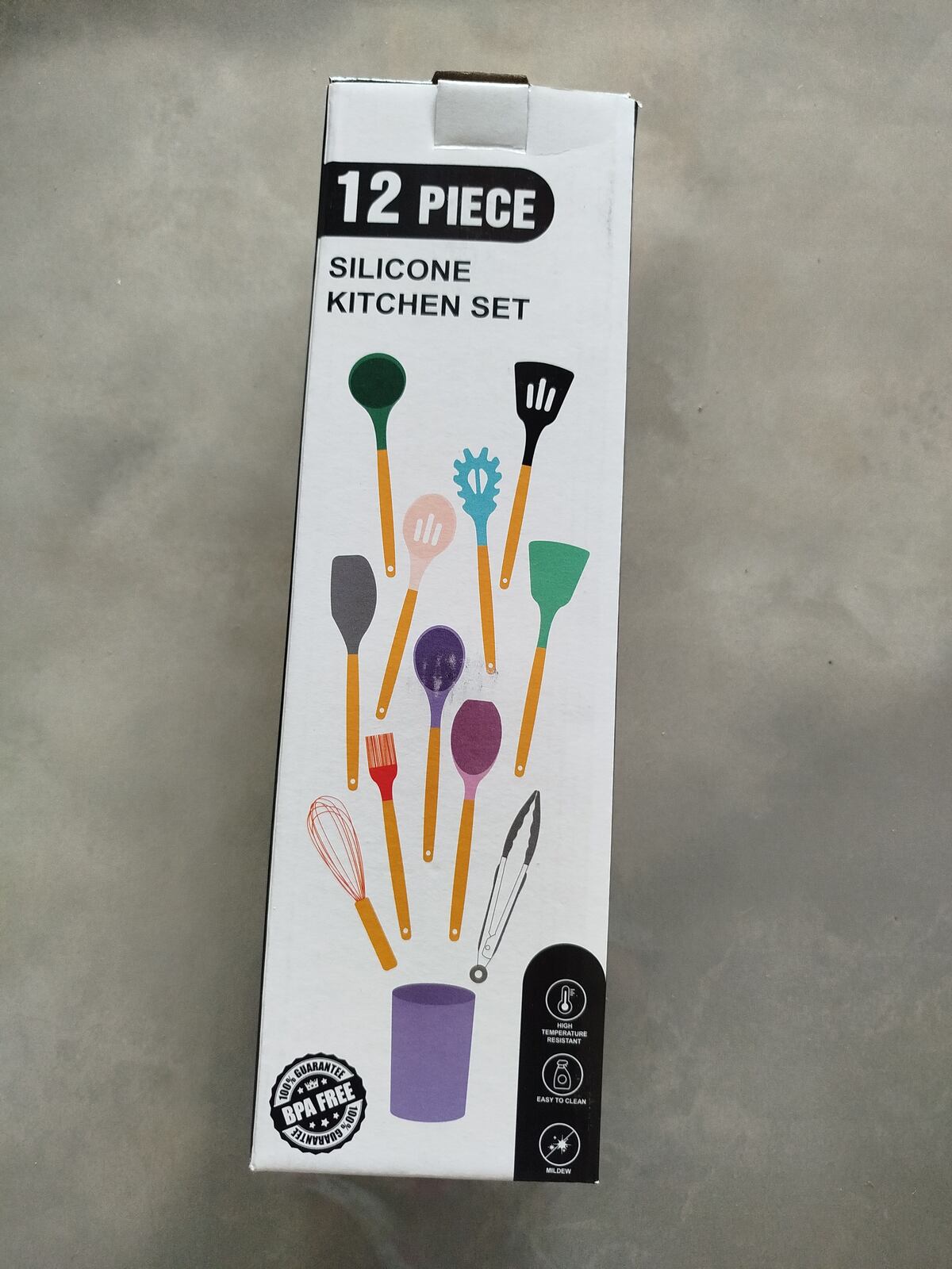 Kit silicone c 12 pecas