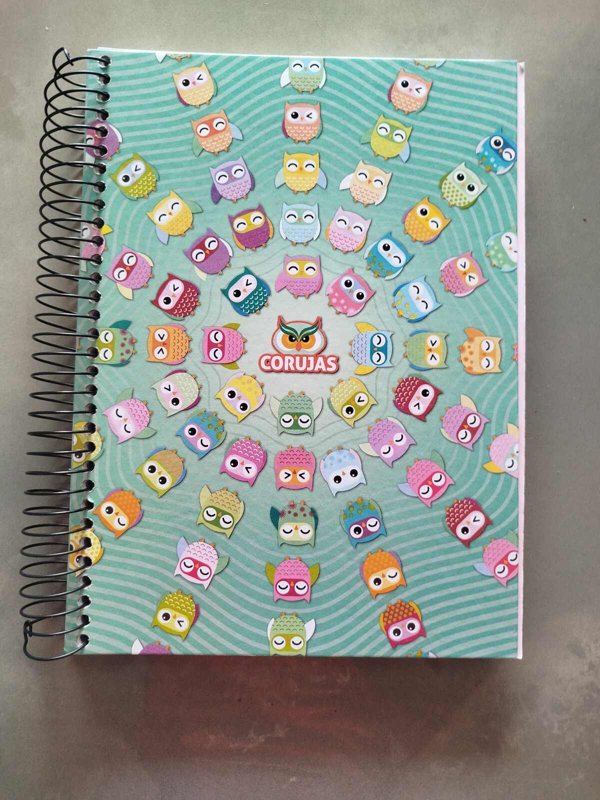 Caderno 10 matérias fem 200 folhas