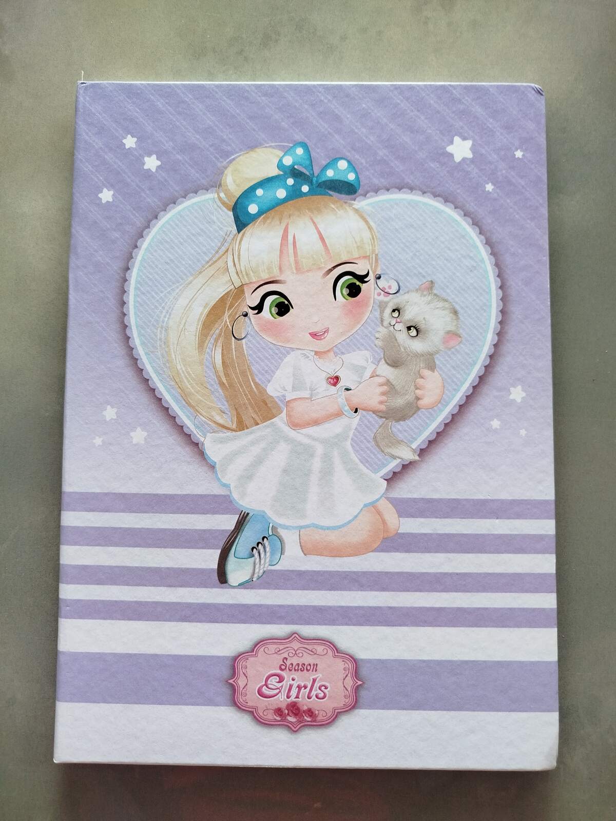 Brochurao feminino 96 folhas com pauta