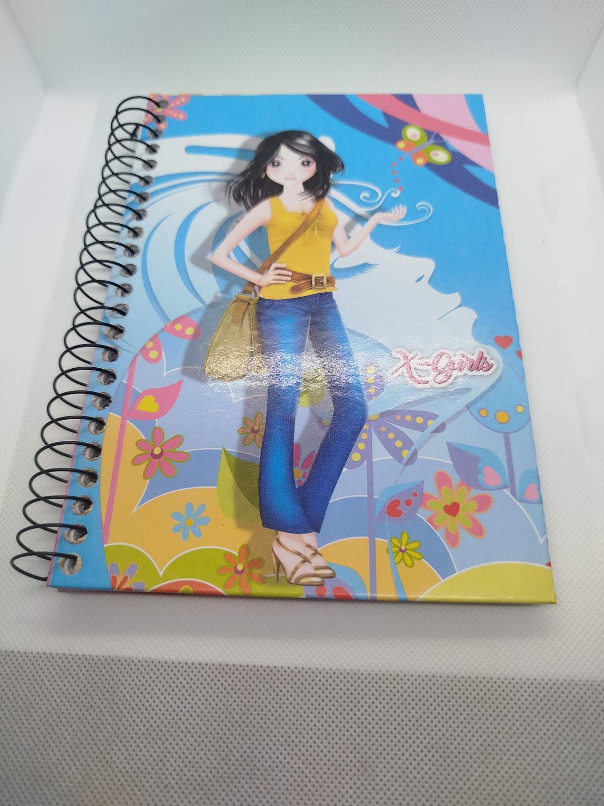 Caderno bilhete 96 folhas feminino 