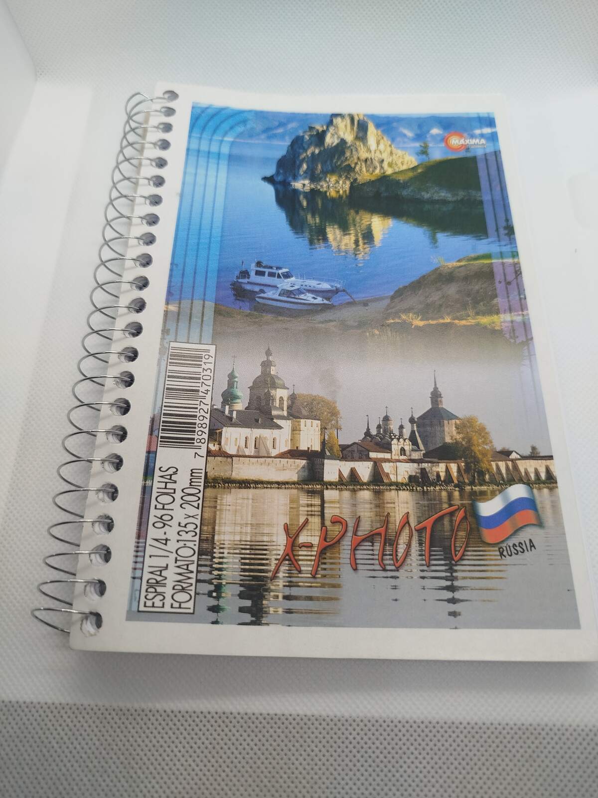 Caderno de bilhete 96 folhas 