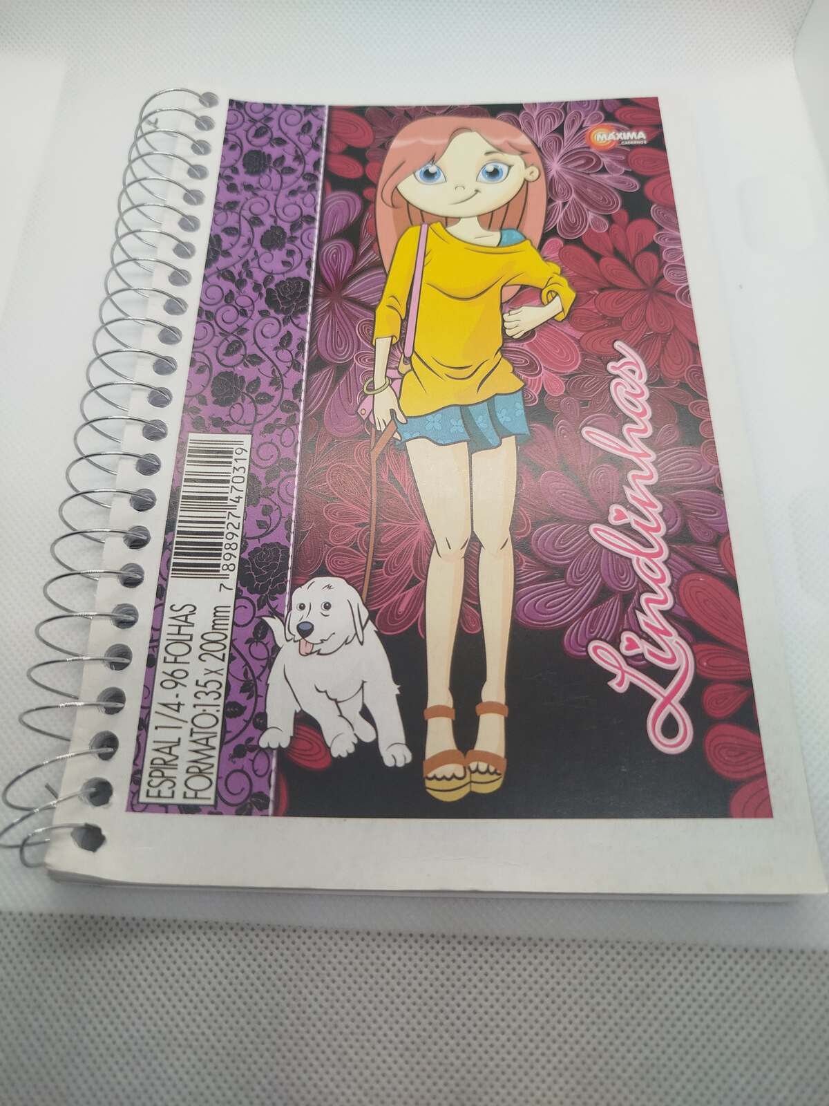 Caderno de bilhete 96 folhas 