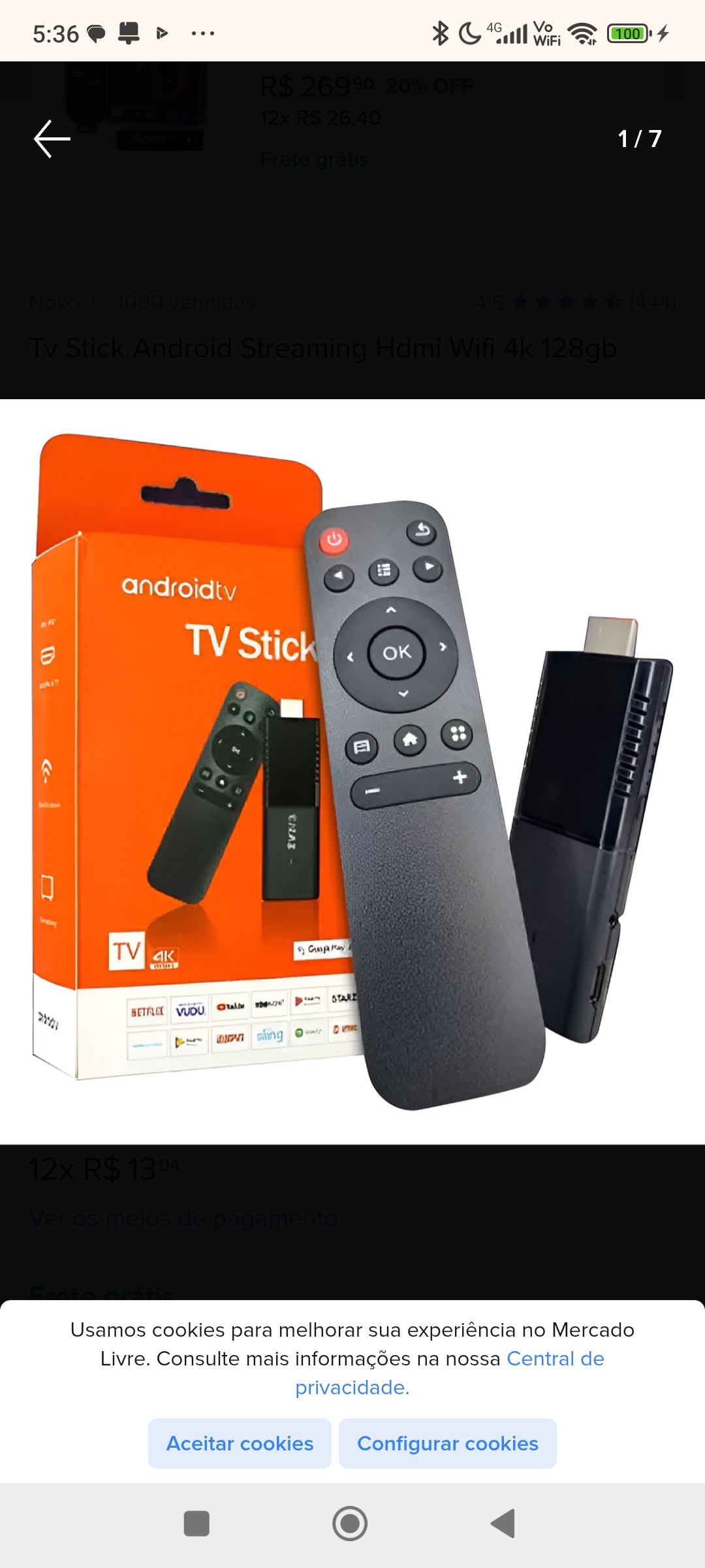 Fire tv stick 4k
